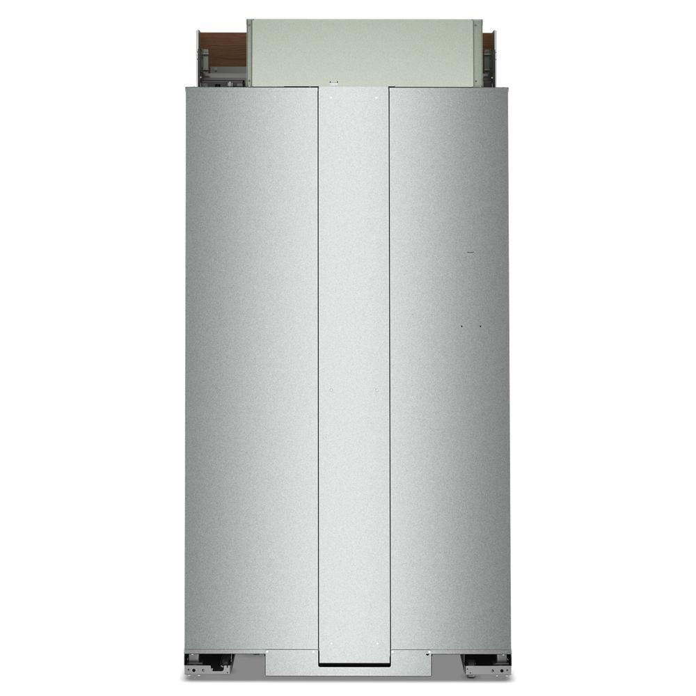 Kitchenaid KBSN742TPA 25.5 Cu. Ft. 42" Built-In Panel-Ready Side-by-Side Refrigerator with Platinum Interior