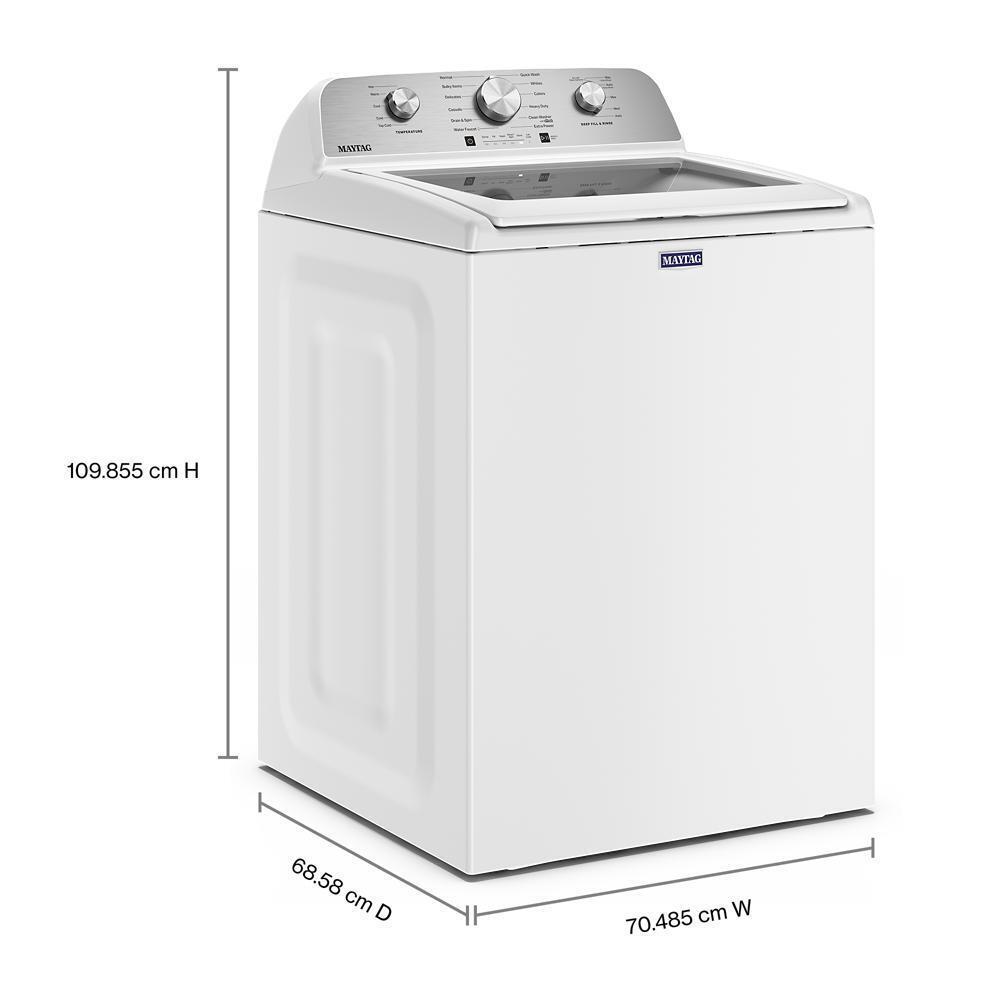 Maytag MTW5205TW 4.7 Cu. Ft. Top Load Agitator Washer with Extra Power Cycle