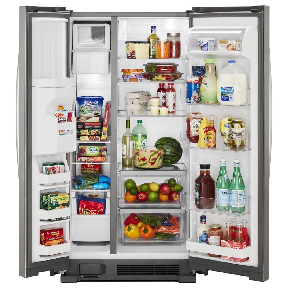 Whirlpool WRS311SDHM 33-inch Wide Side-by-Side Refrigerator - 21 cu. ft.