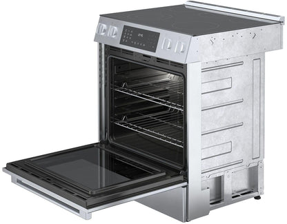 Bosch HEI8056U 800 Series, Electric slide-in range, 30'', Stainless steel