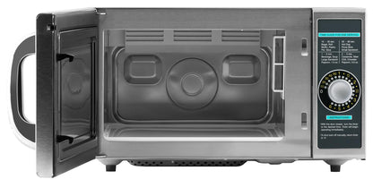 Sharp R21LCFS Medium-Duty Commercial Microwave Oven With 1000 Watts