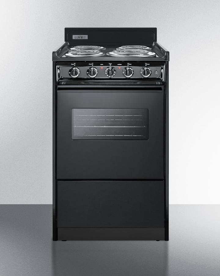 Summit 20" Wide Electric Coil Range