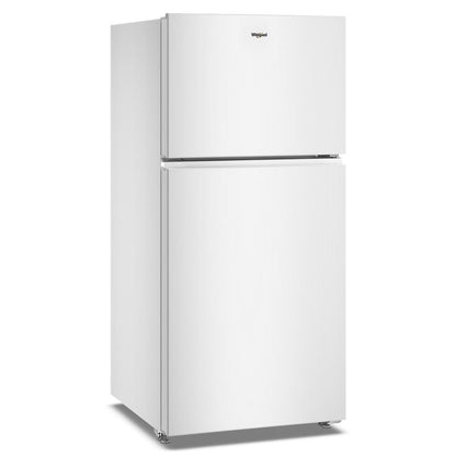 WRTX3119SW Whirlpool® 29.5-inch Wide Top Freezer Refrigerator with Total Coverage Cooling- 19.2 Cu. Ft.