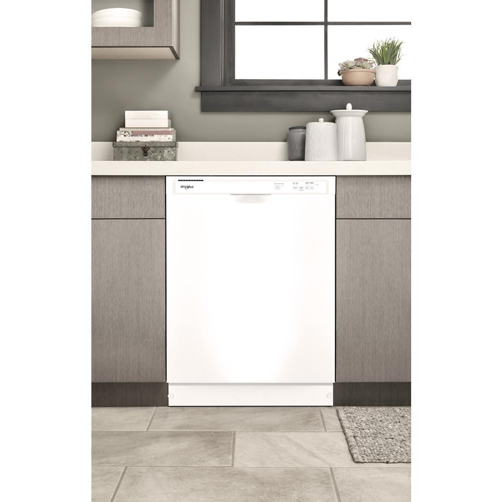 Whirlpool WDF331PAMW Quiet Dishwasher with Heated Dry and Factory-Installed Power Cord