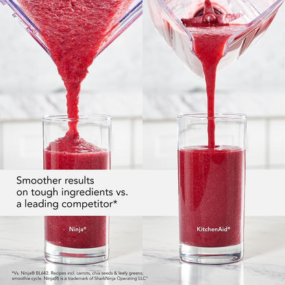 Kitchenaid KSB4028BM K400 Variable Speed Blender with Tamper