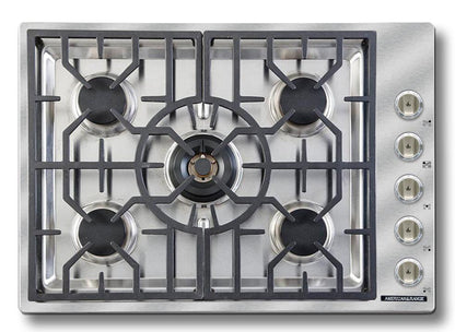 American Range ARDCT305 Vitesse 30 Inch 5 Burner Cooktop