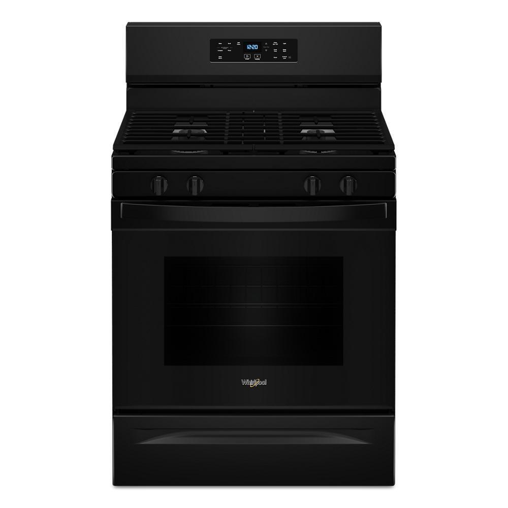 Whirlpool WFGS3530RB 30-inch Self Clean Gas Range with No Preheat Mode