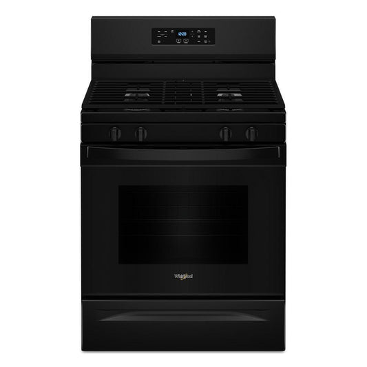 Whirlpool WFGS3530RB 30-inch Self Clean Gas Range with No Preheat Mode