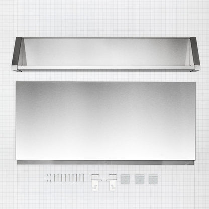 Whirlpool W10225948 Tall Backguard with Dual Position Shelf - for 48" Range or Cooktop