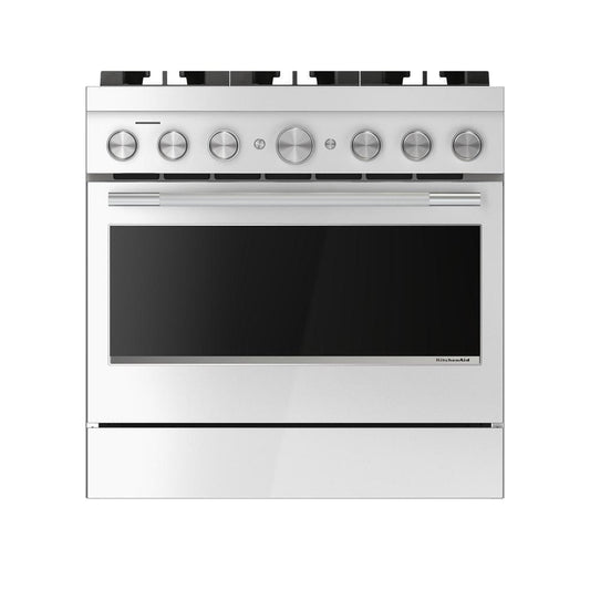 KFGS936SSS KitchenAid® 36-Inch 6 Burner Commercial-Style Gas Range with No Preheat Air Fry Mode