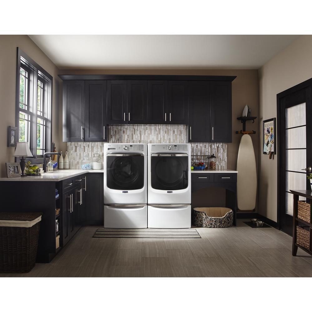 Maytag XHPC155XW 15.5" Pedestal for Front Load Washer and Dryer with Storage
