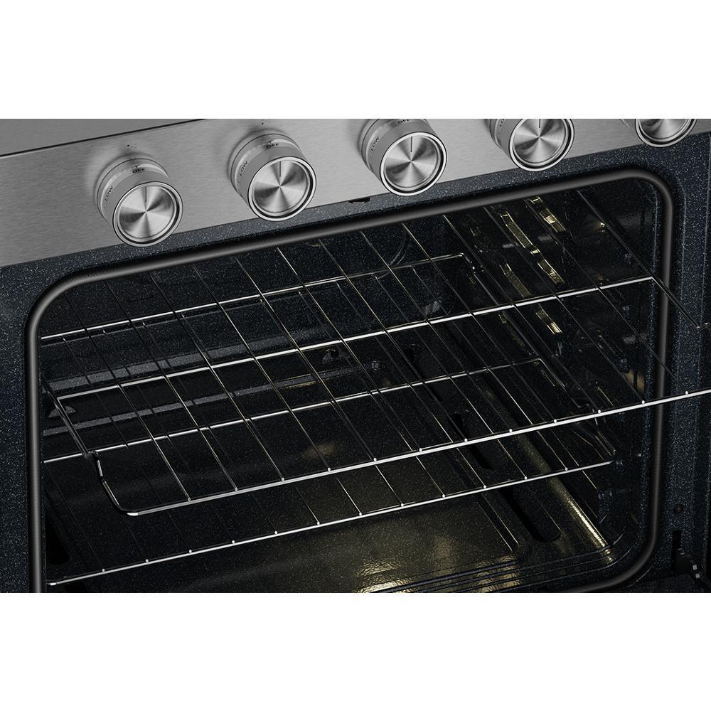 Kitchenaid KSGS330SPS 5.0 Cu. Ft. Smart Slide-in Gas Range with Convection Cooking Modes