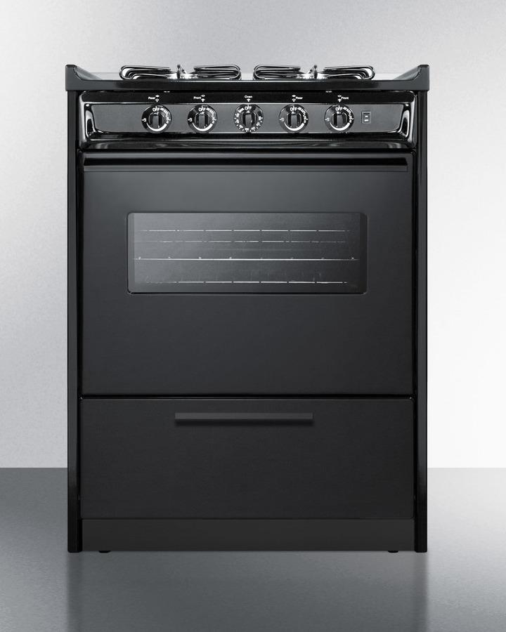 Summit TTM6107CRSW 24" Wide Gas Range