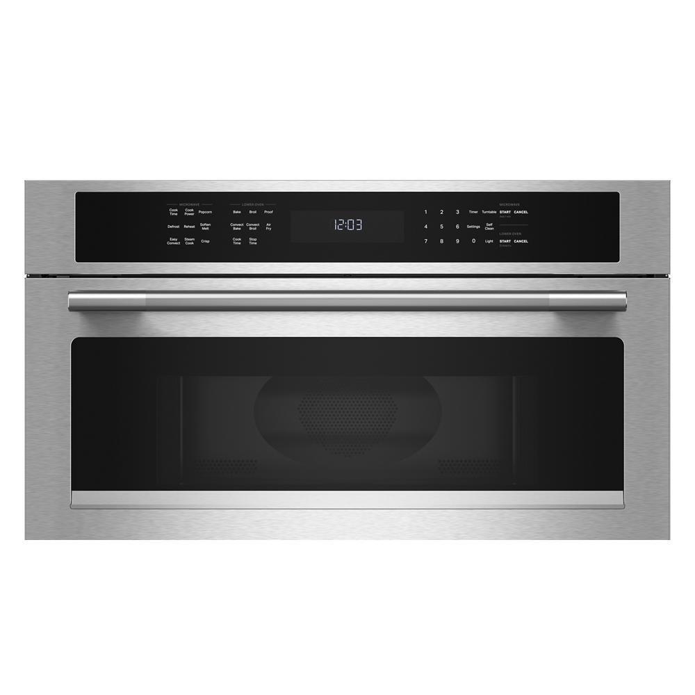 Kitchenaid KOEC527SPS 27-inch Electric Combo Wall Oven with No Preheat Air Fry Mode - PrintShield™ Finish