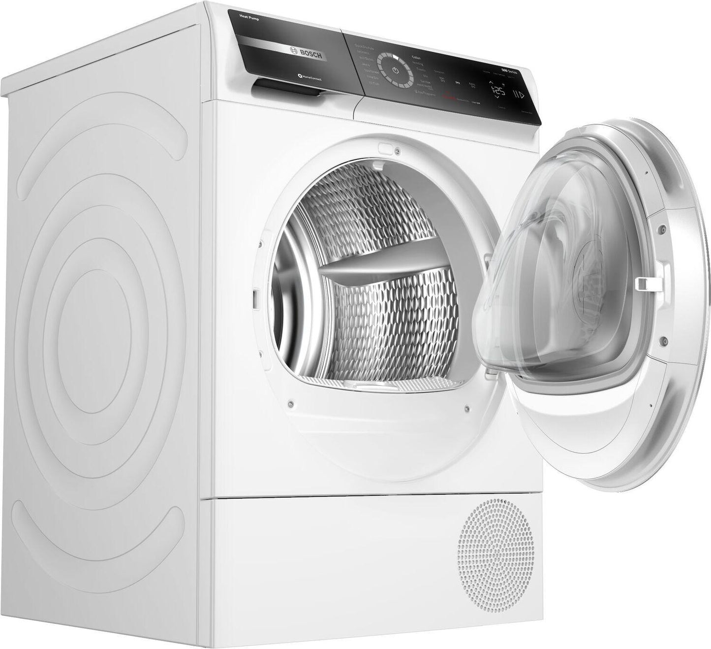 Bosch WQB245B0UC 500 Series, heat pump dryer, White