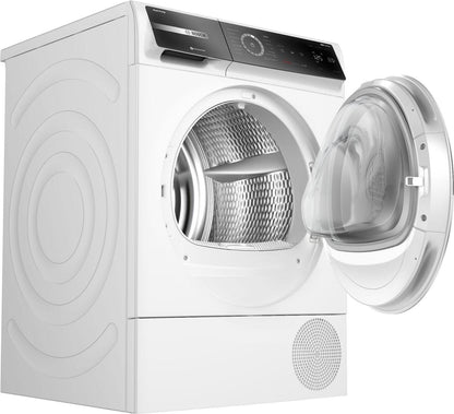 Bosch WQB245B0UC 500 Series, heat pump dryer, White
