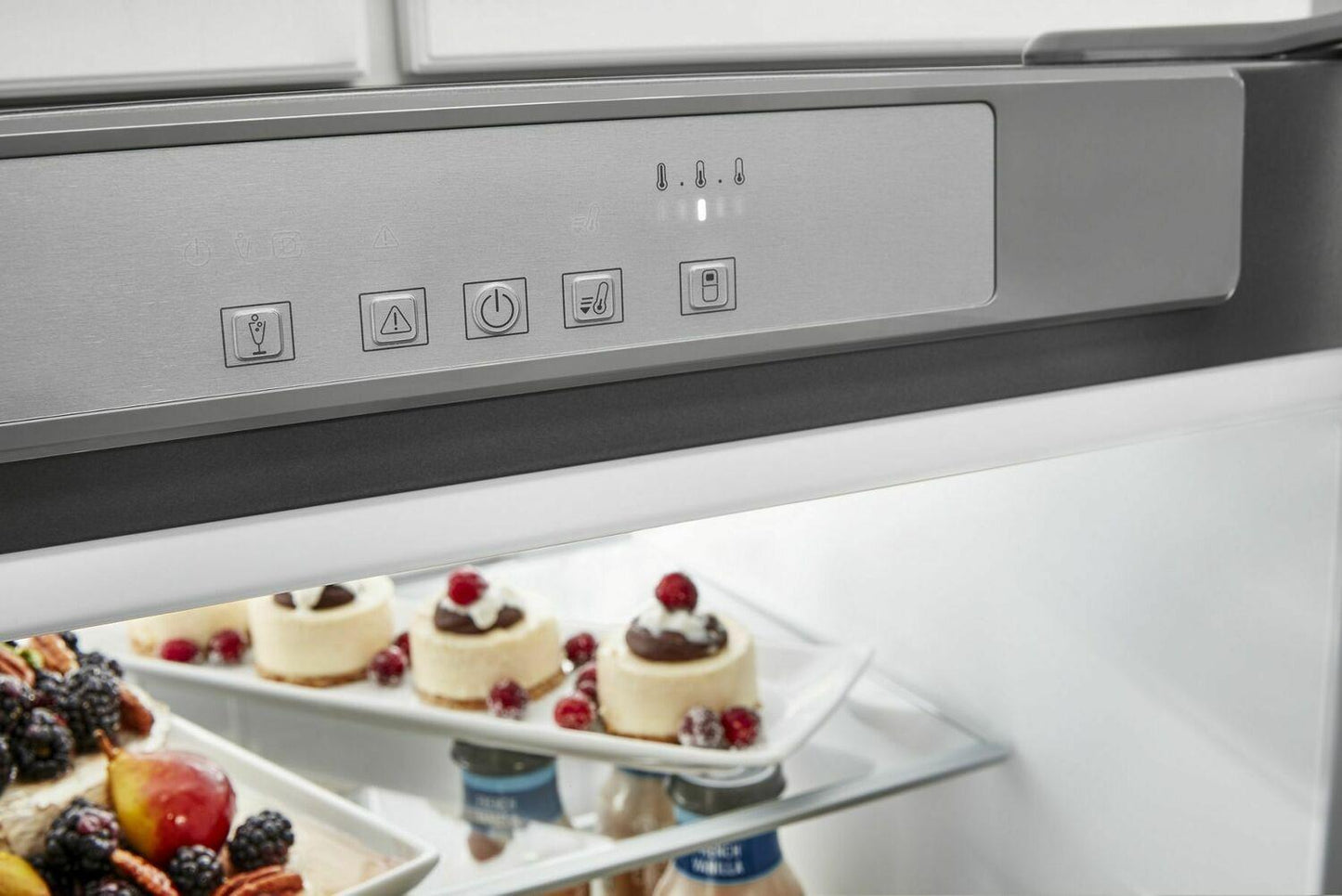 Bottom-Mount Refrigerator 24-inches wide - Fingerprint Resistant Stainless Steel