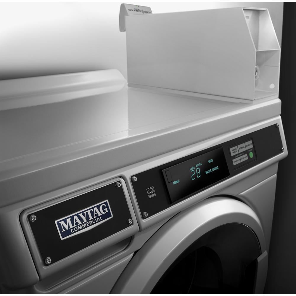 Maytag MHN33PDCWW Commercial Front-Load Washer, Coin Equipped