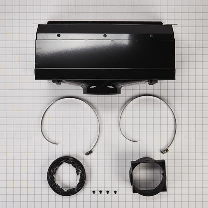 Kitchenaid W10620783 Ductless Downdraft Vent Kit, Black, Size: 20" L x 13" W x 12" H