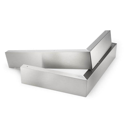 Kitchenaid W10164745 3" X 17 1/4" X 11" Over-The-Range Microwave Trim Kit with stainless steel trim pieces, mounting hardware, & instructions