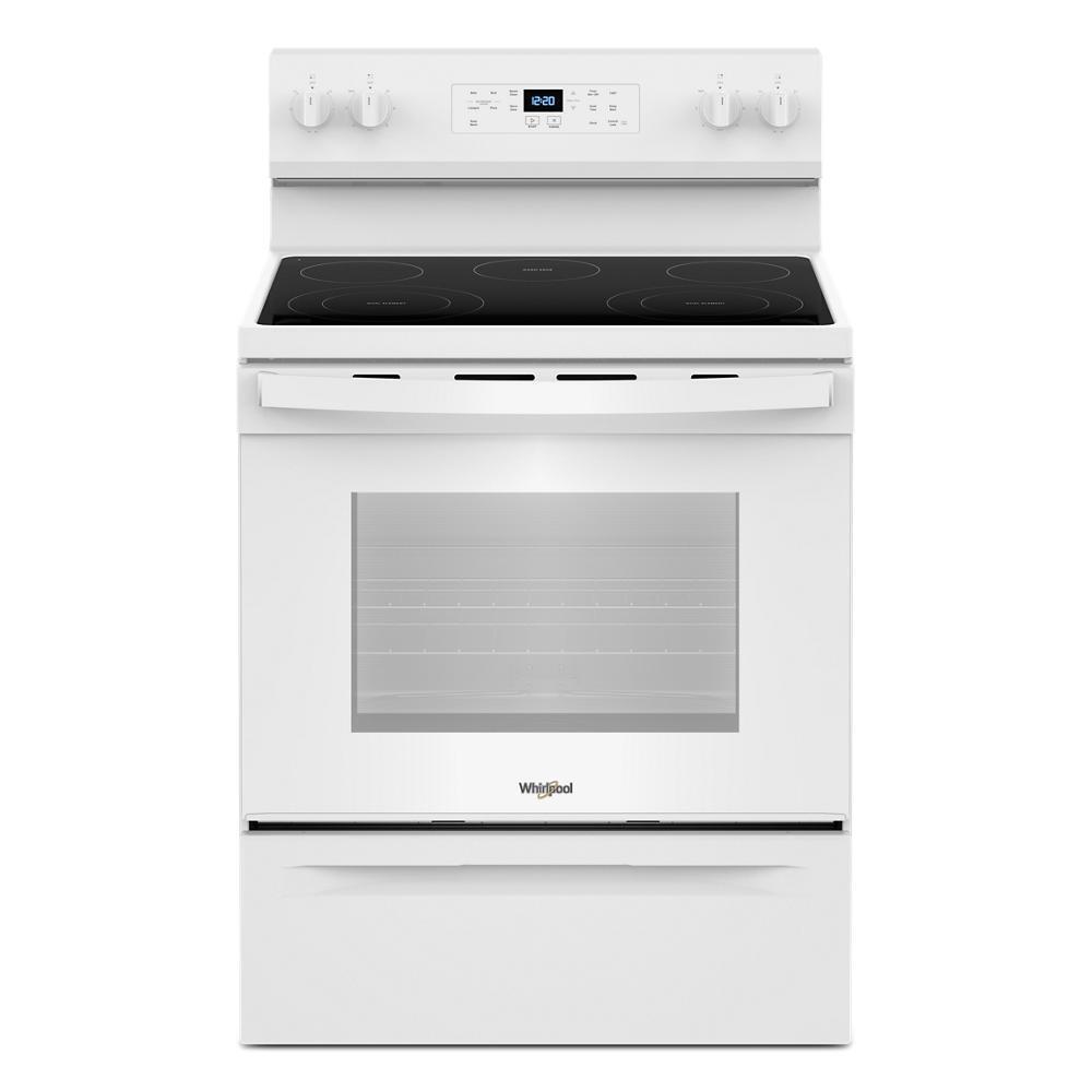 Whirlpool WFES3330RW 30-inch Electric Range with Steam Clean