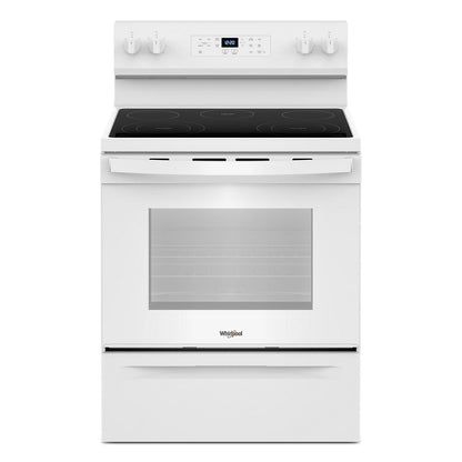 Whirlpool WFES3330RW 30-inch Electric Range with Steam Clean