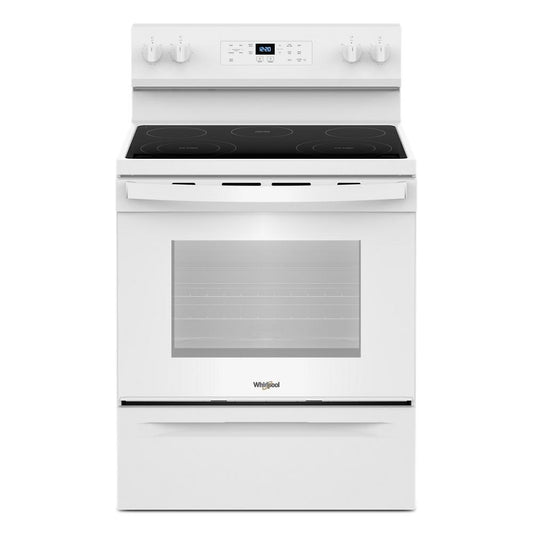 Whirlpool WFES3330RW 30-inch Electric Range with Steam Clean
