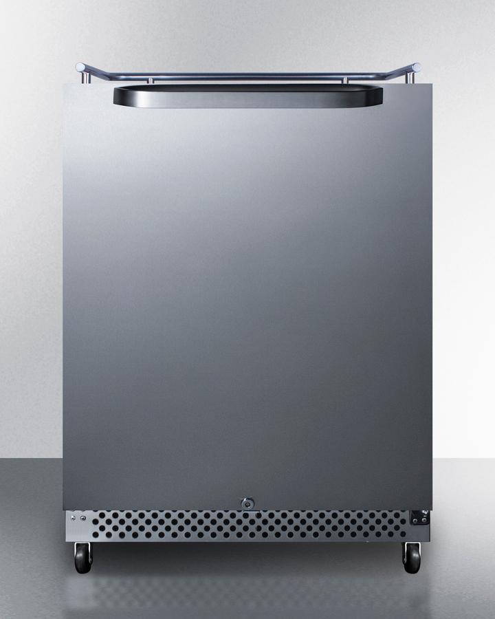 Summit SBC696OSNK 24" Wide Built-in Outdoor Kegerator