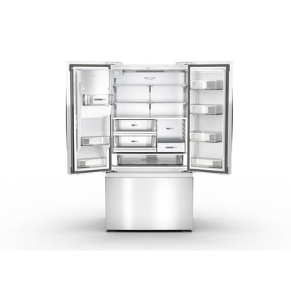 Whirlpool WRFC5036RW 36-inch Wide French Door Refrigerator with In-Door Water & Ice - 23 cu. ft.