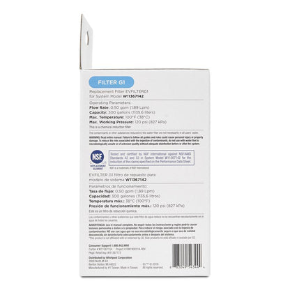 Kitchenaid EVFILTERG1 everydrop® value Refrigerator Water Refrigerator Filter G1 (compares to GE® MWF)