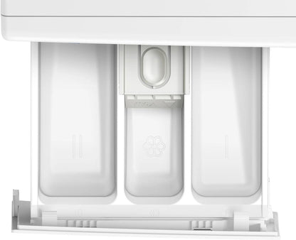 Bosch WGA14400UC 300 Series, washing machine, frontloader fullsize, 1400 rpm, White