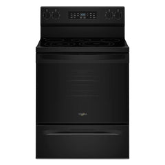 Whirlpool WFES5730SB 30-inch Electric Range with Air Cooking Technology