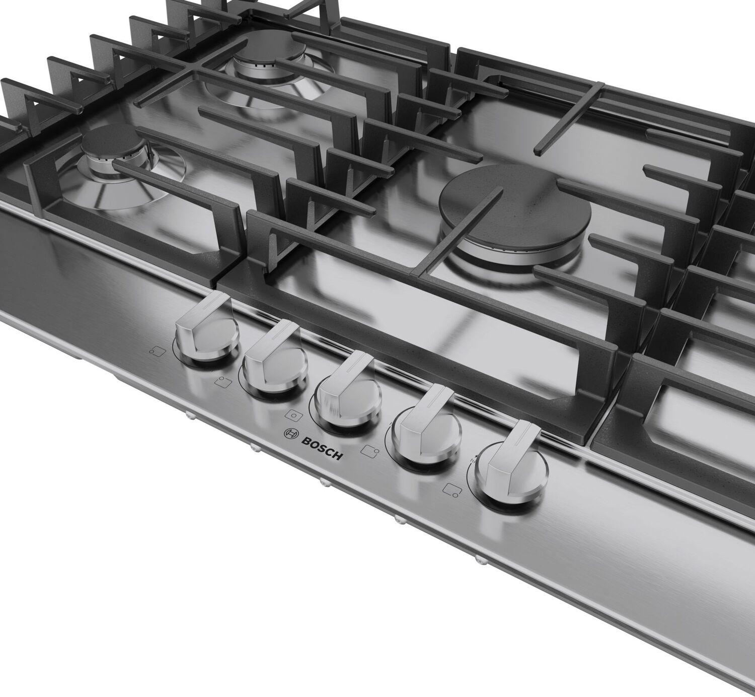 Bosch 300 Series Gas Cooktop 36" Stainless steel NGM3650UC