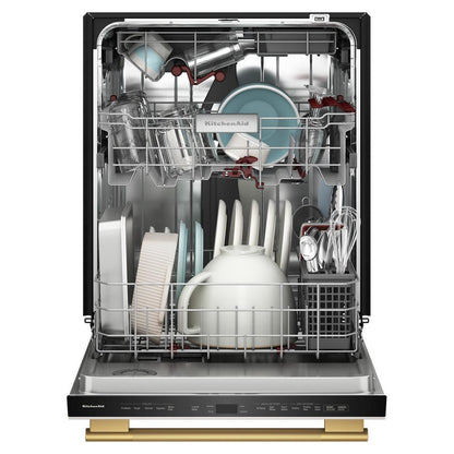 KDTS624SPL KitchenAid® 360(degree) Max Jets™ Third Rack Dishwasher with Advanced ProDry™ System, 44 dBA
