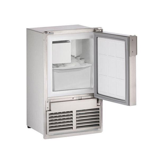 U-Line ULNSS1095FC03A 14" Crescent Ice Maker With Stainless Solid Finish (115 V/60 Hz Volts /60 Hz Hz)