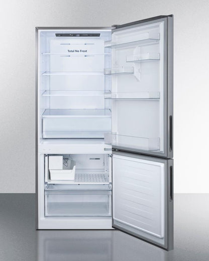 Summit FFBF279SSXIM 28" Wide Bottom Freezer Refrigerator