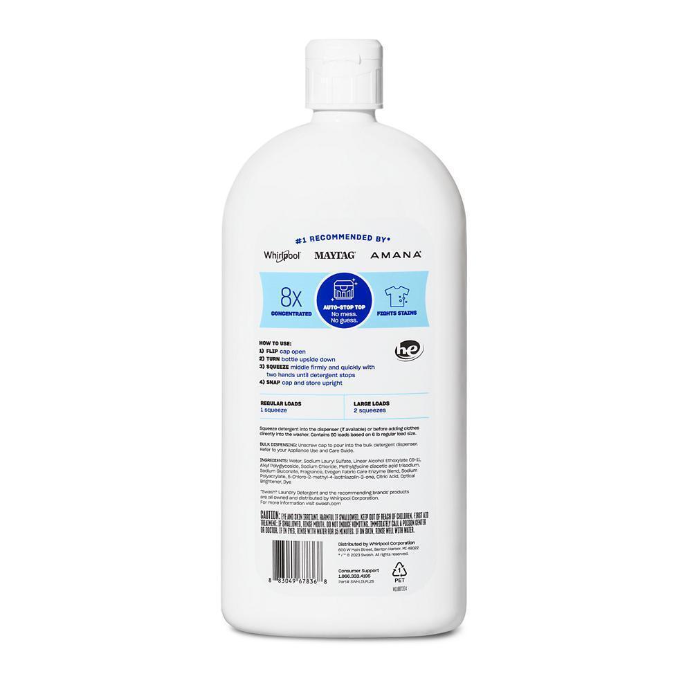 Kitchenaid SWHLDLFL2 Swash® Smells Like Clean Laundry HE Ultra-Concentrated Liquid Laundry Detergent