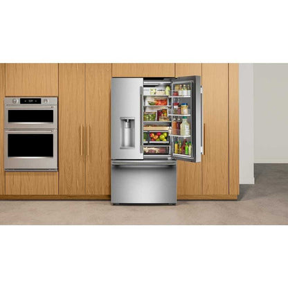 Kitchenaid KRFC636SPS Counter-Depth French Door Refrigerator with Intelligent Auto Fill
