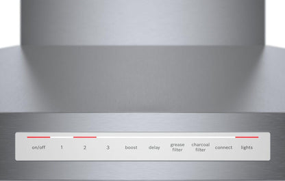 Bosch HCP56652UC 500 Series, wall-mounted cooker hood, 36'', Stainless steel