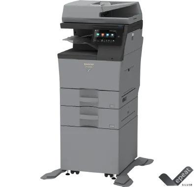 Sharp BPC535WD BP-C535WD Compact color document system Prints up to 35 pages per minute , copy, scan, fax Maximum paper capacity of 2,350 sheets Exceptional Image Quality with 600 x 600 dpi print resolution