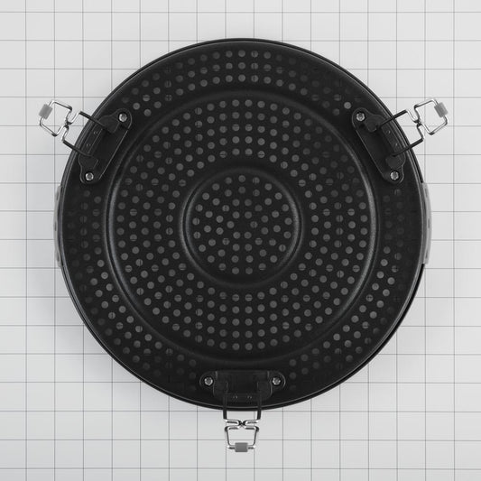 Maytag W11646741 KitchenAid Microwave Air Fry Basket - Stainless Steel for Model KMHC319KL (13.4-IN D X 5.6-IN H)