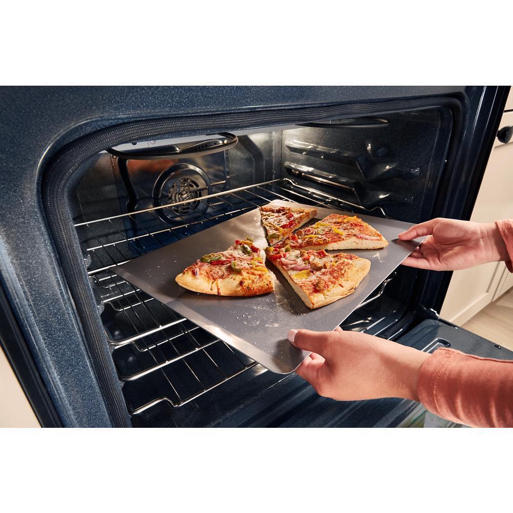 Whirlpool WFES7530RZ 30-inch Electric Smart Range with Air Cooking Technology, No Preheat Air Fry, High Speed Preheat Oven, WipeClean™ Coating, and Steam/Self Clean