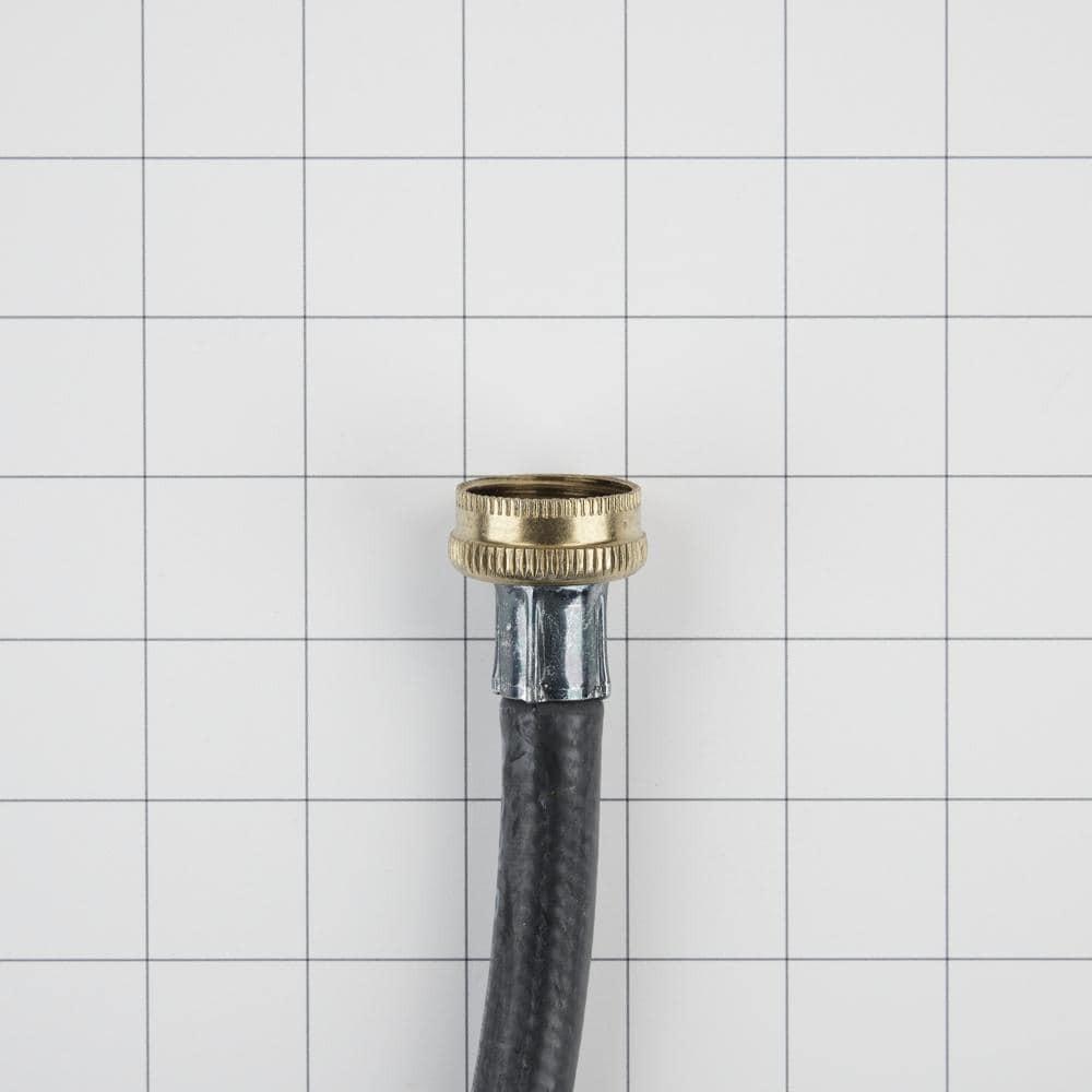 Maytag W11085908 6' Black braided washer fill hoses - 2 pack