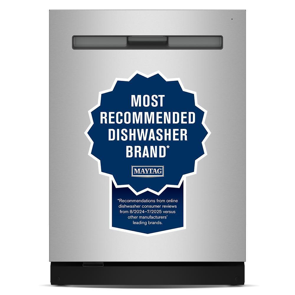 Maytag MDPS6124RZ Third Rack Dishwasher with Rapid Sani Cycle