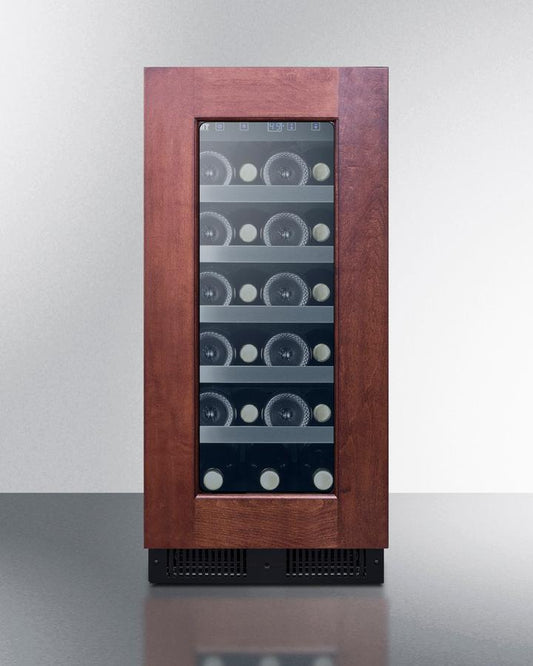 Summit ALWC15PNR 15" Wide Built-in Wine Cellar, ADA Compliant (panel Not Included)
