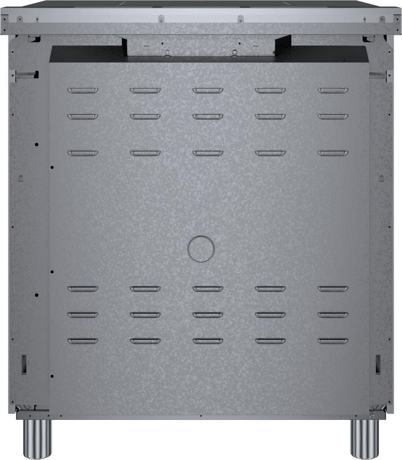 Bosch HIS8055U 800 Series, Induction freestanding range cooker, Stainless steel