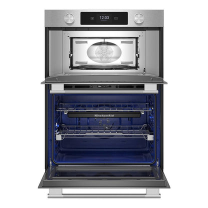 Kitchenaid KOEC730SPS Smart Combo Wall Oven with Assisted Cook Cycles