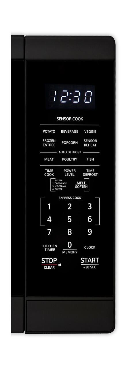 Sharp SMC1461HB 1.4 cu. ft. Black Countertop Microwave Oven