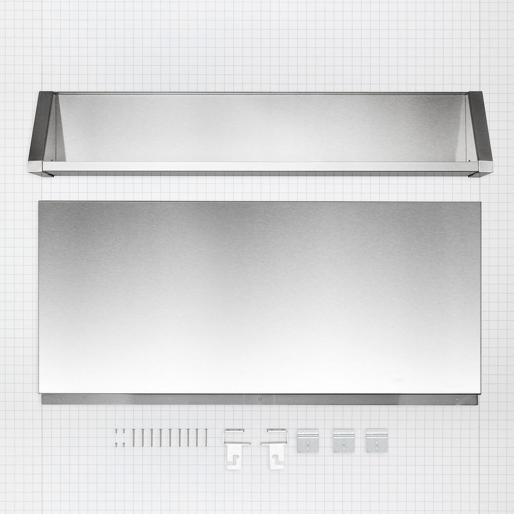Tall Backguard with Dual Position Shelf - for 48" Range or Cooktop