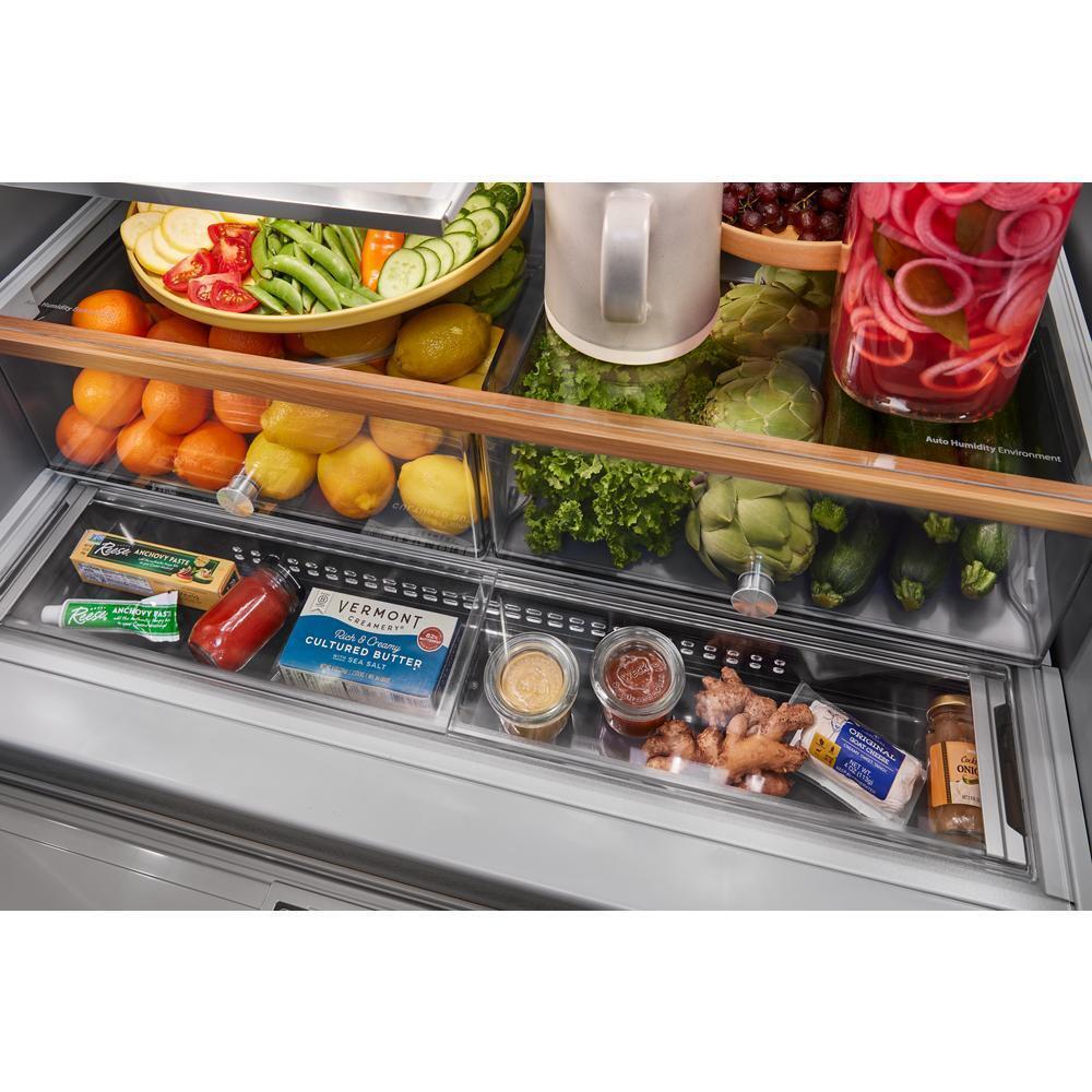 Kitchenaid KRMF536RPS 26.2 Cu. Ft. Multi-Door French Door Refrigerator with Platinum Interior